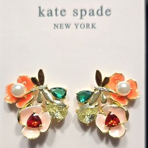 Kate Spade Bloom in Color Cluster Studs